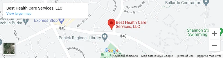 A map of best health care services, llc